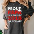 Proud Papa Of A Class Of 2018 Graduate Shirt Graduation Women's Comfort Colors T-Shirt Pepper