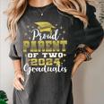 Proud Parent Of Two 2024 Graduate Class 2024 Graduation Premium Women's Comfort Colors T-Shirt Pepper