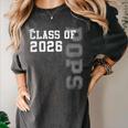 Proud Pops Of A 2026 Graduate Grad Senior Graduation Women's Comfort Colors T-Shirt Pepper
