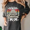 Proud Senior Mom Marching Band Mom Class Of 2025 Graduation Women's Comfort Colors T-Shirt Pepper