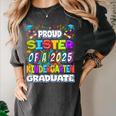 Proud SISTER Of a 2025 Kindergarten Graduate Graduation Women's Comfort Colors T-Shirt Pepper