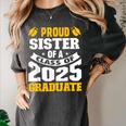 Proud Sister Of a Class Of 2025 Graduate Family Graduation Women's Comfort Colors T-Shirt Pepper