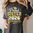 Proud Sister Of a Class Of 2026 Graduate Senior Graduation Women's Comfort Colors T-Shirt Pepper