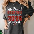 Proud Stepdad Of a Class Of 2026 Graduate For Graduation Women's Comfort Colors T-Shirt Pepper