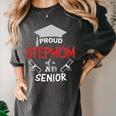 Proud Stepmom Of a 2019 Senior Graduation Family Women's Comfort Colors T-Shirt Pepper