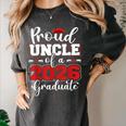 Proud Uncle Of A 2026 Graduate Senior Family Graduation Women's Comfort Colors T-Shirt Pepper