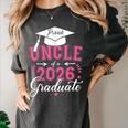 Proud Uncle Of a Class Of 2026 Graduate For Graduation Women's Comfort Colors T-Shirt Pepper