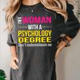 Psychology Degree Major Graduation 2024 Psychologist PsyD Women's Comfort Colors T-Shirt Pepper