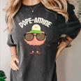 Psychology Major PsyD PhD 2024 Dopamine Graduation Women's Comfort Colors T-Shirt Pepper