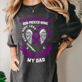 Purple Epilepsy Awareness Day Month In Memory Of Dad Women's Comfort Colors T-Shirt Pepper
