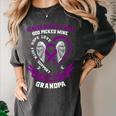 Purple Epilepsy Awareness Day Month In Memory Of Grandpa Women's Comfort Colors T-Shirt Pepper Purple Epilepsy Awareness Day Month In Memory Of Grandpa Women's Comfort Colors T-Shirt Pepper