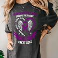 Purple Epilepsy Awareness Day Month In Memory Of Great Aunt Women's Comfort Colors T-Shirt Pepper