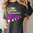 Queen 6th Grade Graduation For Girls Women's Comfort Colors T-Shirt Pepper