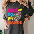 Raised On 90s Boy Bands Nostalgia Love Women Men Women's Comfort Colors T-Shirt Pepper