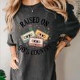 Raised On 90's Country Music Lover Nostalgia Retro Vibe Women's Comfort Colors T-Shirt Pepper