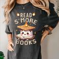 Read S'More Book Marshmallow Book Reading Lover Women's Comfort Colors T-Shirt Pepper