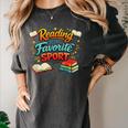 Reading Is My Favorite Sport Book Lover Women's Comfort Colors T-Shirt Pepper Reading Is My Favorite Sport Book Lover Women's Comfort Colors T-Shirt Pepper