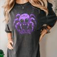 Recluse Pastel Goth Spider Shy Introvert Creepy Cute Kawaii Women's Comfort Colors T-Shirt Pepper