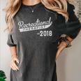 Recreational Therapy Shirt Graduation Women's Comfort Colors T-Shirt Pepper