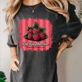 Red Raspberries Farm Fresh Since 1987 Nostalgia Women's Comfort Colors T-Shirt Pepper