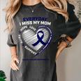 Remembrance Loving Memory Shirts Mom Colon Cancer Awareness Women's Comfort Colors T-Shirt Pepper