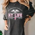 Respiratory Therapist Graduation Class Of 2018 Pink RT Life Women's Comfort Colors T-Shirt Pepper