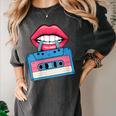 Retro 80s And 90s Cassette Perfect For Nostalgia Women's Comfort Colors T-Shirt Pepper