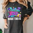 Retro 80s Style 90s Pop Fashion Nostalgia Eighties Music Women's Comfort Colors T-Shirt Pepper