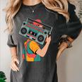 Retro 90s Boombox Nostalgia Party For Music Lovers Men Women Women's Comfort Colors T-Shirt Pepper