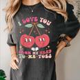 Retro Cherry Love 90s Nostalgia Women's Comfort Colors T-Shirt Pepper Retro Cherry Love 90s Nostalgia Women's Comfort Colors T-Shirt Pepper
