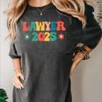 Retro Lawyer 2025 Attorney School Graduation Student Lawyer Women's Comfort Colors T-Shirt Pepper