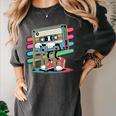 Retro Old Cassette Tape Cartoon With Walker Nostalgia Premium Tri-Blend Women's Comfort Colors T-Shirt Pepper