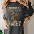 Retro Please Be Patient With Me I'm From The 1900s Projector Women's Comfort Colors T-Shirt Pepper