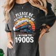 Retro Please Be Patient With Me I'm From The 1900s Train Women's Comfort Colors T-Shirt Pepper