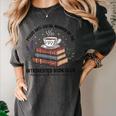 Retro Proud Introverted Book Club Anti Social Reader Women's Comfort Colors T-Shirt Pepper