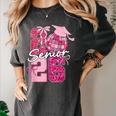 Retro Senior 2026 Coquette Bow Graduation Class Of 2026 Women's Comfort Colors T-Shirt Pepper