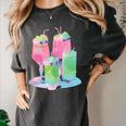 Retro Soft Drinks 80s 90s Nostalgia Cute Anime Aesthetic Tee Women's Comfort Colors T-Shirt Pepper