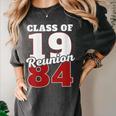 Reunion 1984 Class Of 1984 Reunion 84 Graduation 1984 Women's Comfort Colors T-Shirt Pepper