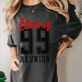 Reunion 1999 Matching Graduation High School Class Of 1999 Women's Comfort Colors T-Shirt Pepper