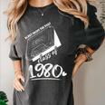 Reunion Class Of 1980 School Graduation Blast From The Past Women's Comfort Colors T-Shirt Pepper