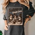 Salem Book Club Bookish Halloween Retro Salem Witch Book Women's Comfort Colors T-Shirt Pepper