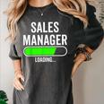 Sales Manager Loading Graduation Graduate New Job Women's Comfort Colors T-Shirt Pepper