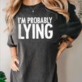Sarcasm Humor Sassy Quote For Introvert People Women's Comfort Colors T-Shirt Pepper Sarcasm Humor Sassy Quote For Introvert People Women's Comfort Colors T-Shirt Pepper