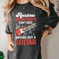 Sarcastic Introvert Need Guitar Sad Song Introvert Guitarist Women's Comfort Colors T-Shirt Pepper