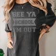 See Ya Elementary School Graduation Shirt Women's Comfort Colors T-Shirt Pepper