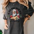 He Sees What You'Ve Been Reading Santa Xmas Book Lover Women's Comfort Colors T-Shirt Pepper He Sees What You'Ve Been Reading Santa Xmas Book Lover Women's Comfort Colors T-Shirt Pepper