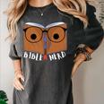 Seminary Grad Graduation Bible Theology Nerd Premium Women's Comfort Colors T-Shirt Pepper