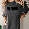 SEN19R Senior 2019 High School Graduation Party T-Shirt Women's Comfort Colors T-Shirt Pepper