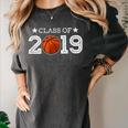 Senior 2019 Basketball Shirt Graduation Class Of 2019 Stars Women's Comfort Colors T-Shirt Pepper