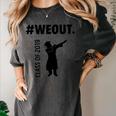 Senior 2019 Grad College High School Graduation Women's Comfort Colors T-Shirt Pepper